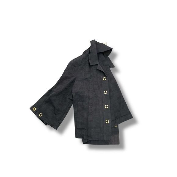 Drapers and Damon’s Petite Jacket Coat Black Size PXL - Picture 7 of 8